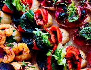 Эстетика Вкуса Van Gogh: авторские закуски и гастробоксы для любых мероприятий